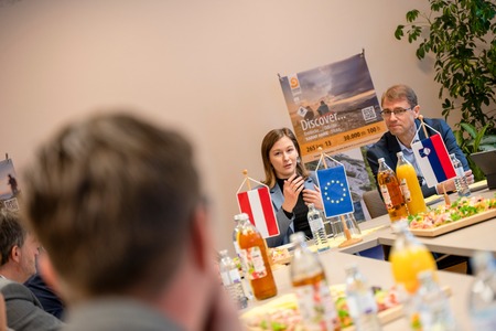 Avstrijska ministrica na obisku v Geoparku Karavanke (6)